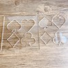 Card Suits Router Jig, Woodworking & Craft Router Inlay -