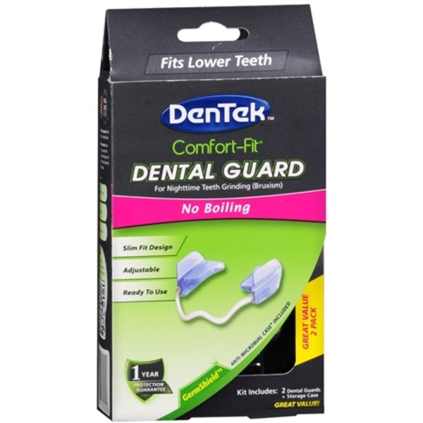 DenTek Comfort-Fit Nightguard One Size Fits All 1 Each (Pack of 2)