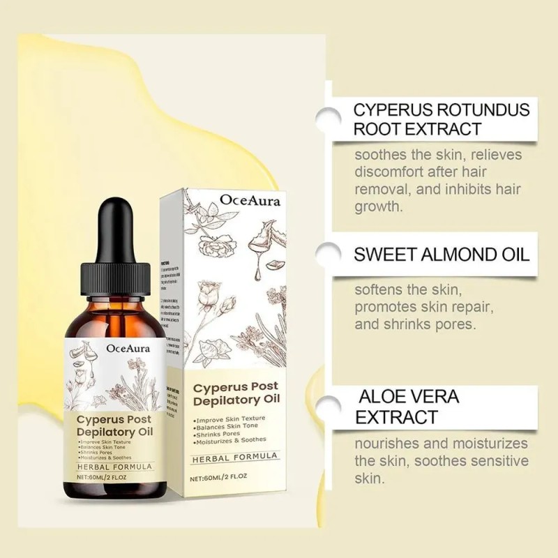 Aceite Inhibidor Del Cabello, 60 Ml, De Rápida Absorción, No