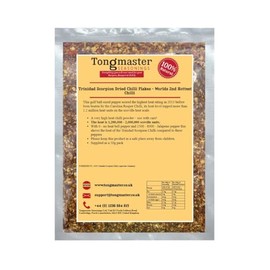 Trinidad Scorpion Dried Chilli Flakes - Worlds 2nd Hottest Chilli - 50g