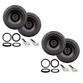 Harmony Audio HA-R65 Compatible with Ford Mustang 2015-2018 Factory Speaker Replacement Package