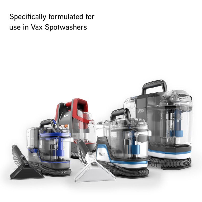 Vax SpotWash 1 Litre Solution, For Rugs, Upholstery and Carpets,