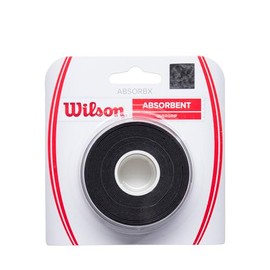 Wilson AbsorbX Tennis Overgrip - 3 Pack, Black
