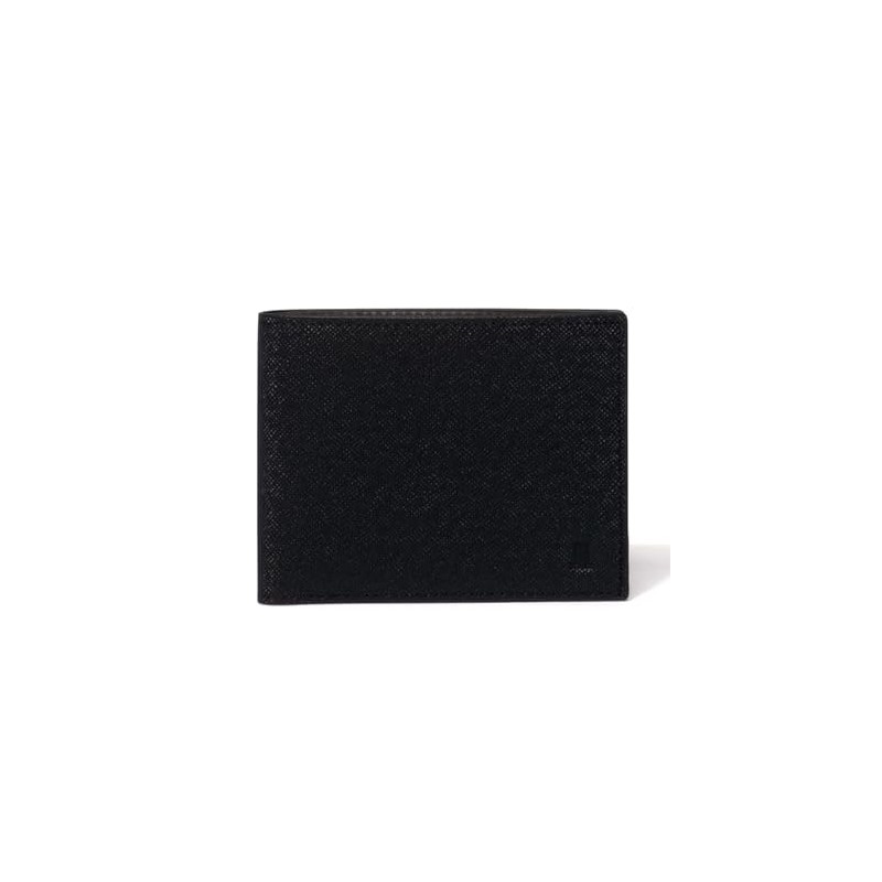 Lanvin Collection COULEUR DU VIN Bi-Fold Wallet, Black, One size