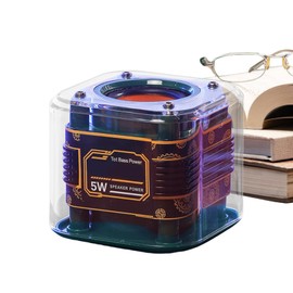 Wireless Travel Speakers - Portable Subwoofer Home Stereo Speakers - Consumer Electronics for Shower Beach Yard Bike Car Garage Bedroom Hiking