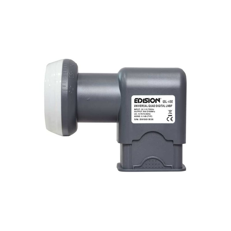 Edision Quad LNB 4 Subscriber Quattro Switch LNC Full HD