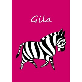 Gila: individualisiertes Malbuch / Notizbuch / Tagebuch - Zebra - A4 - blanko