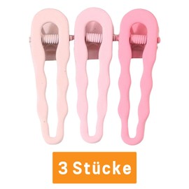 Traziewell 1019 Women's Thin Hair Clips, Elegant Hair Clips, Set of 40 Hair Clips, Metal Clips, Alligator Curl for Women and Girls