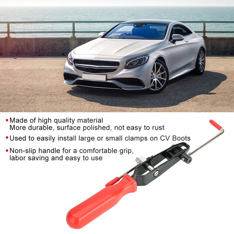 Hardened Steel Automotive Car CV Joint Boot Clamp Pliers Banding