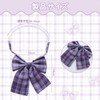 [Moerstar] 制服リボン スクールリボン セーラー服リボン 蝶結び 蝶ネクタイ JK制服 女子 学生 可愛い