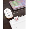 Wireless Keyboard and Mouse Combo - RGB Backlit, Rechargeable &
