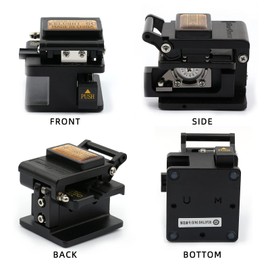 Fiber Cleaver FTTH Fiber Optic Tools High Precision 6C Cable Cutting Fiber Optic Knife Tools Fiber Cleavers 12 Surface Blade