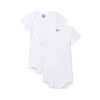 Petit Bateau Unisex Baby Short-Sleeved Bodysuit with Stripes (Pack of