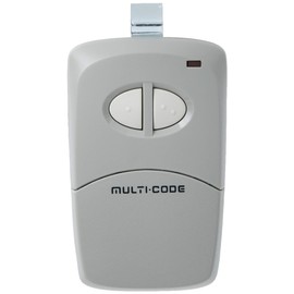 Linear MCS412001 Multi-Code 2-Channel Visor Transmitter, Original Version,Soft Gray