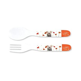 Ken Onishi LLA-551 Leo Leoni LL Melamine Spoon & Fork FREDERICK RD