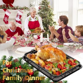 Air Fryer Basket for Oven, Extra Large 18.8" x 12.8" Oven Air Fryer Basket and Tray Set with 30 PCS Parchment Papers, DEGOVIN Stainless Steel Oven Pan and Crisper Tray (Black)