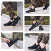 Hanani Hanani Steel Toe Caps Trainers Lightweight Boots Womens Mens