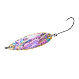 DAIWA Chinook Lure, Super Atsu, 0.4 oz (10 g), Black Shell Gold