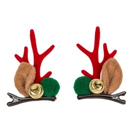 Reindeer Hair Clips - Christmas Hair Clip in Random Version