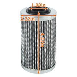 GoaMotors 2PCS Oil Filter Fits for Can-Am Spyder & for Sea Doo 1503 & 1630 Rotax Engine for Seadoo 130hp - 300hp Watercraft, Replace for BRP Can-AM & for Sea Doo Rotax 420956744, 420956743, 420956747