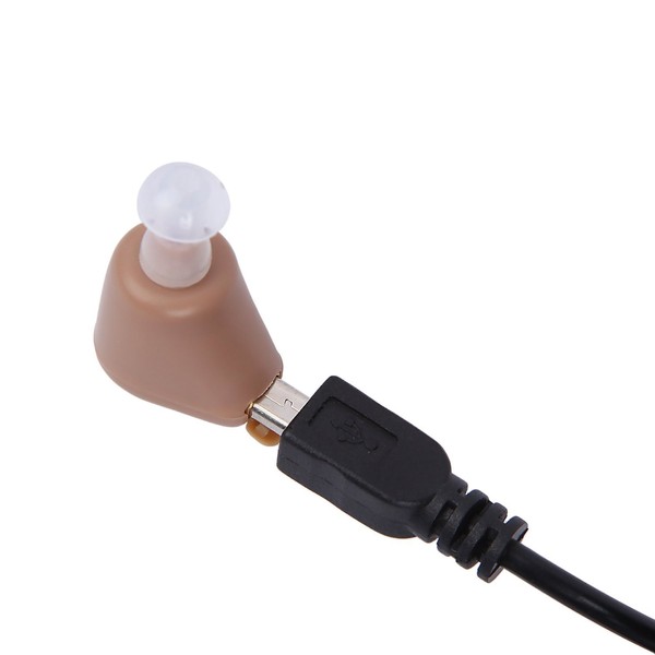 Medcatm High Quality ITE Mini Rechargeable Ear Hearing Amplifier