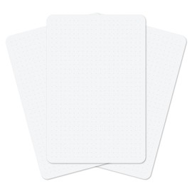 Notsu Dotted Index Cards 4x6 inch (Pack of 50) | Bullet Dot Grid Vertical Index Note Cards with Rounded Corners, Thick Paper Stock 350 gsm