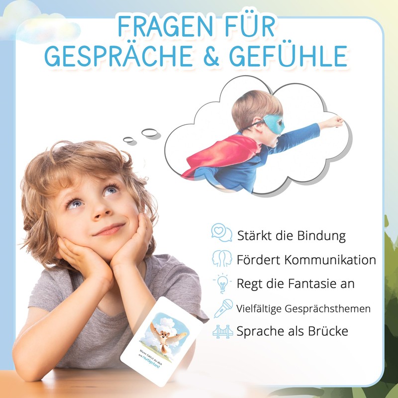 48 Conversation Cards for Children from 4 Years