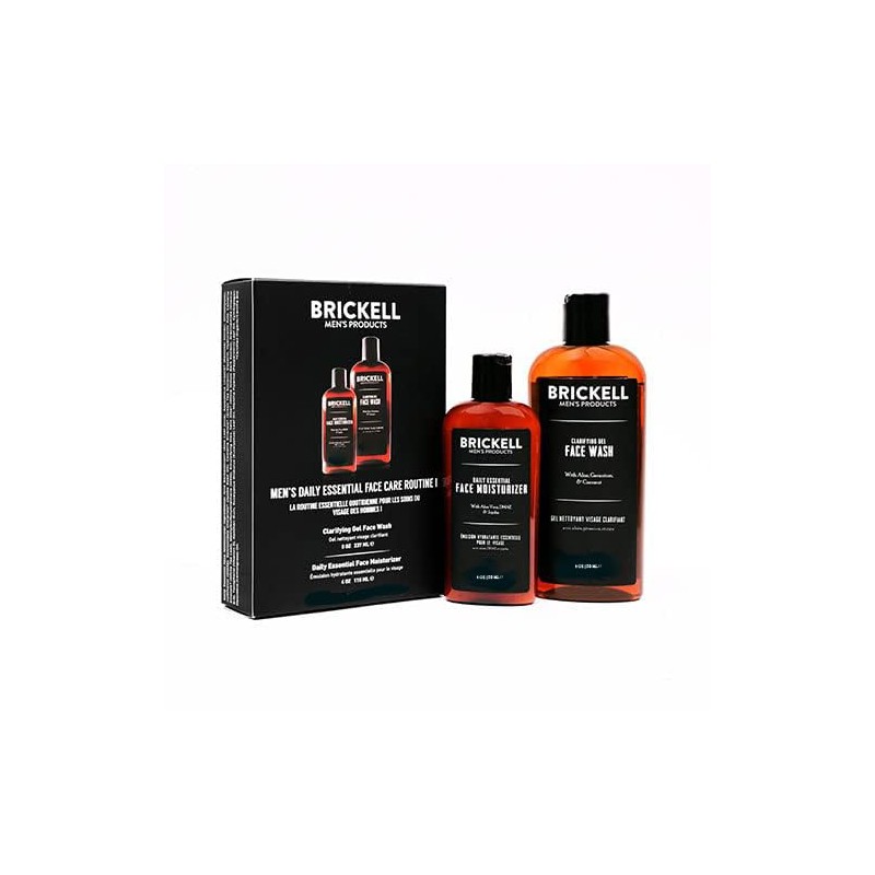 Brickell Men's Daily Essential Face Care Routine I - Gel