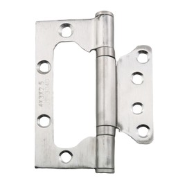 TAODAN 2PCS Stainless Steel Mother Hinge 4x3inch 360 Degree Swivel Interior Door Gate Room Door Folding Hinge Silent Smooth Interior Door Hinge Installation for Shed Window Closet