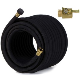 Osmile 100 Foot Professional Soaker Hose with Dramm Brass Shutoff Valve (Bundle, 2 Items)