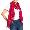 PANASIAM Sarong in red tones, scarf, towel, beach towel, wrap
