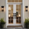 Moquin Double Door Handle Set for Front Door, Classic Double