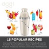 OGGI Dial A Drink Cocktail Shaker - Warm Gray, 15