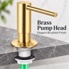 Brass Liquid Soap Dispenser for Kitchen Sink & Bathroom –