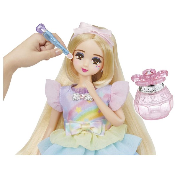 Takara Tomy Licca-chan Doll, Yumeiro Makeup, Himari-chan Cool de Mega Mori, Dress-Up, Doll, Play House, Toy, Ages 3 and Up, Pass Toy Safety Standards, ST Mark Certified, Licca TAKARA TOMY