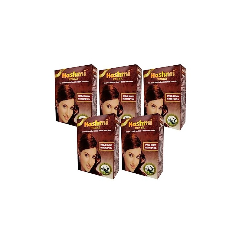5 HENNA TINTE PARA CABELLO (CAFE ESPECIAL) HASHMI | LO