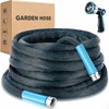 Garden Hose 75 Ft with Nozzle - Durable & Leak-Free