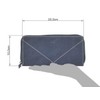 Greenburry Tumble Nappa Leather Wallet 20 cm, navy blue, Elegant