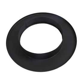 Milageto Fireplace Pipe Trim Collar Chimney Part,Accessories for Home, for 125mm Pipe
