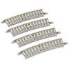 TOMIX C280-15-PC F N Gauge Curved PC Rails, Set of