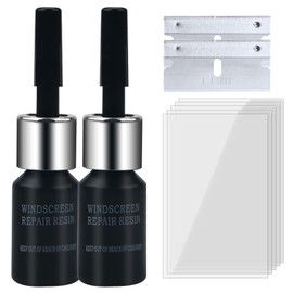 Fashion Base Windshield Repair kit, Windscreen Chip Repair Kit, DIY Glass Cracked Repair Kits, Car Glass Repair Glue Scratch Chip Cracks Repair Kit