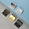DIY Vintage Tri-fold Hinges,Antique Retro Fold Hinge Hardware for Door,