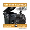 Plasticplace 64-65 Gallon Trash Can Liners for Toter │ 3.0