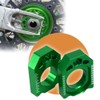 JFG RACING CNC Rear Axle Blocks Chain Adjuster For KX125