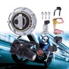 WFLNHB Ignition Switch Fuel Cap Seat Lock Key Replacement for