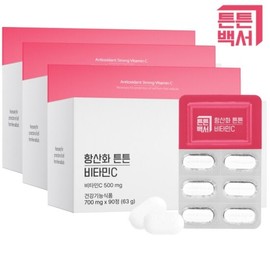 Tuntun Baekseo Antioxidant Tuntun Vitamin C 90 Tablets X 3 Boxes (9 Month Supply) / 튼튼백서 항 산 화 튼튼 비타민C 90정 X 3박스 (9개월분)
