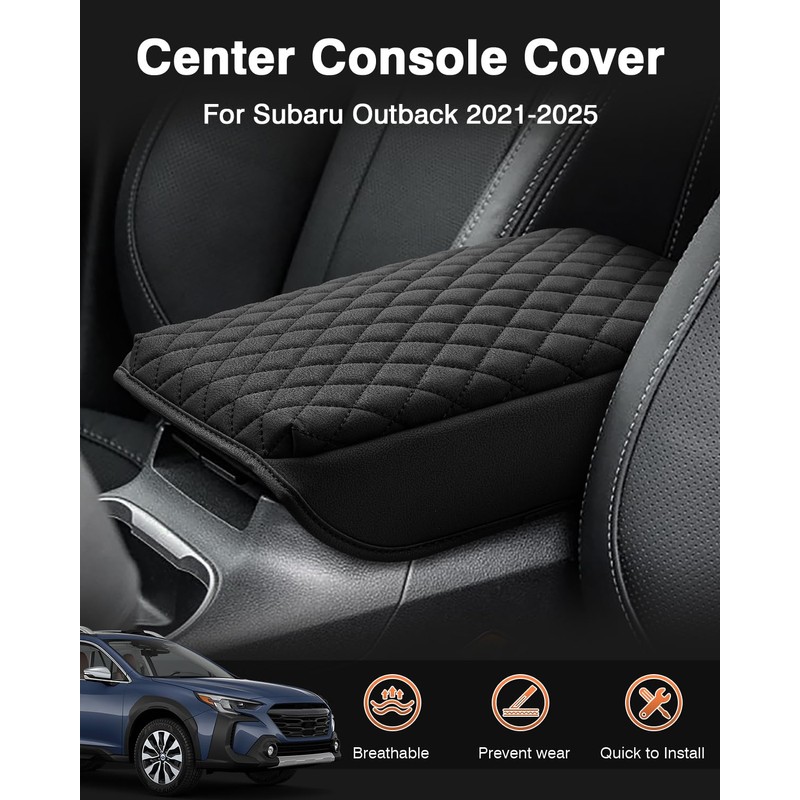 Shademax Center Console Cover for Subaru Outback 2020-2025 2026 Accessories