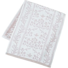 Uchino Enrich Life Eden Face Towel, Approx. 13.4 x 31.5 inches (34 x 80 cm), Pink 6108F354 P