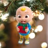 Kurt Adler Cocomelon JJ with Gift Box Christmas Ornament, 3.5-Inch,
