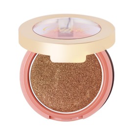 Oulac Blush Powder Gold Shiny Gentle Shimmer & Silky Delicate, Highly Pigmented, Durable, Vegan Cruelty-Free Cosmetics, Eye Cosmetics, Pack of 1, 4.8 g, Goddess (F04)